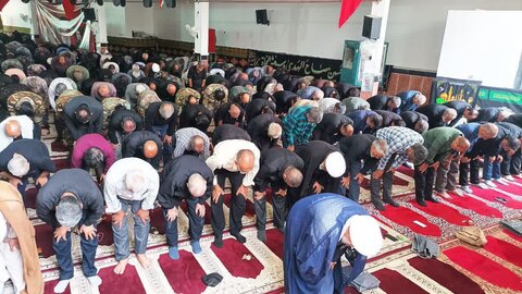 تصاویر/ نمازعبادی سیاسی جمعه آران وبیدگل