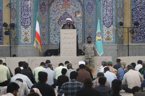 تصاویر/نماز جمعه شهرستان جاسک