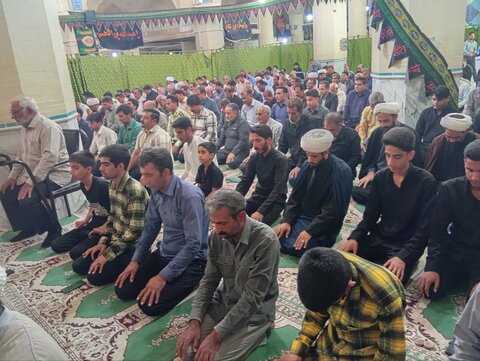 تصاویر/ اقامه نمازجمعه عنبرآباد