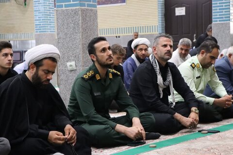 تصاویر/ آیین عبادی سیاسی نماز جمعه نوشین شهر