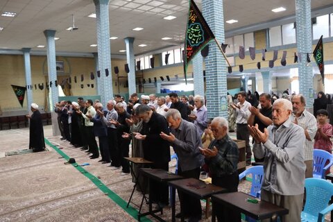تصاویر/ آیین عبادی سیاسی نماز جمعه نوشین شهر