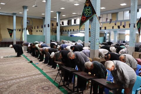 تصاویر/ آیین عبادی سیاسی نماز جمعه نوشین شهر