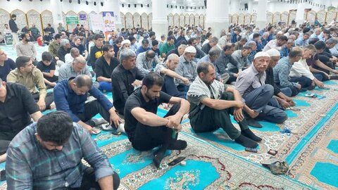 تصاویر/ آیین عبادی سیاسی نمازجمعه امروز شهر جم