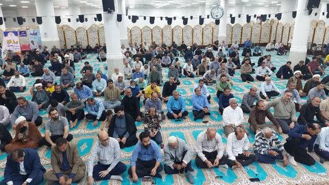 تصاویر/ آیین عبادی سیاسی نمازجمعه امروز شهر جم