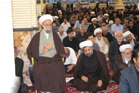 تصاویر/ اقامه نماز جمعه بناب