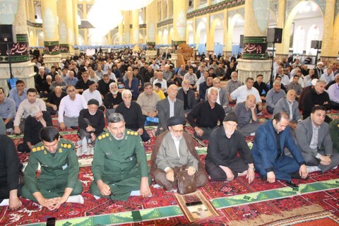 تصاویر/ اقامه نماز جمعه بناب