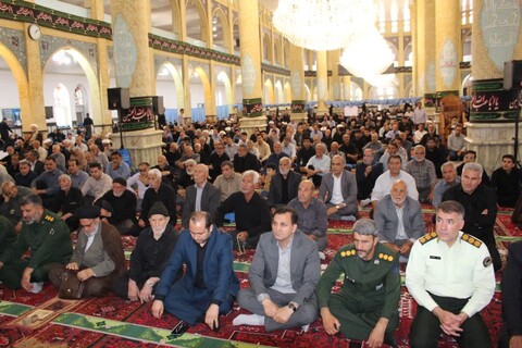 تصاویر/ اقامه نماز جمعه بناب