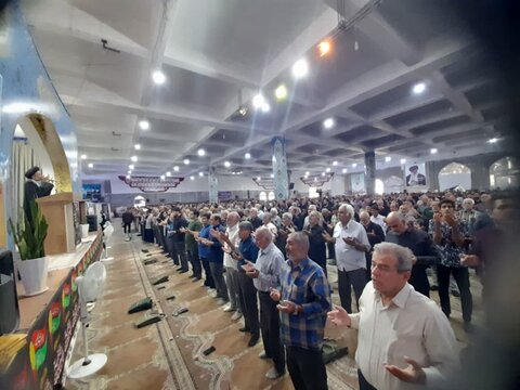 تصاویر/ نماز عبادی سیاسی جمعه کاشان