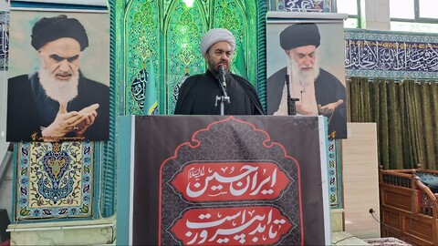 تصاویر/ اقامه نماز جمعه ترکمنچای