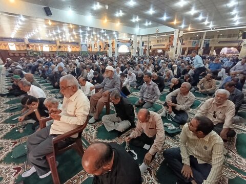 نمازجمعه امروز شهر بوشهر به روایت تصاویر