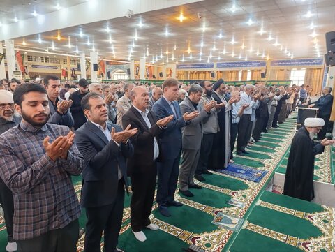 نمازجمعه امروز شهر بوشهر به روایت تصاویر