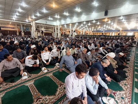 نمازجمعه امروز شهر بوشهر به روایت تصاویر