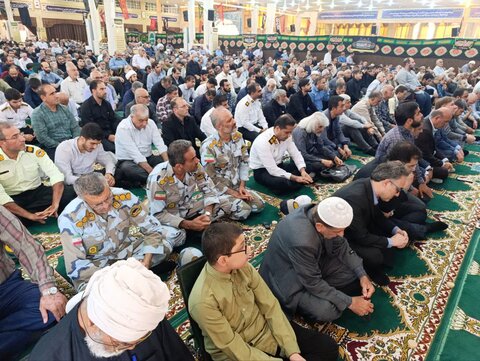 نمازجمعه امروز شهر بوشهر به روایت تصاویر