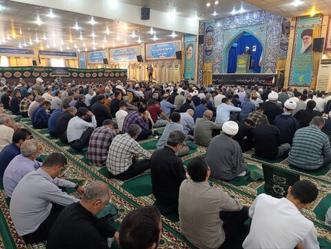 نمازجمعه امروز شهر بوشهر به روایت تصاویر
