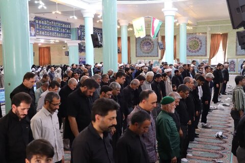 تصاویر/ اقامه نماز عبادی سیاسی جمعه تکاب