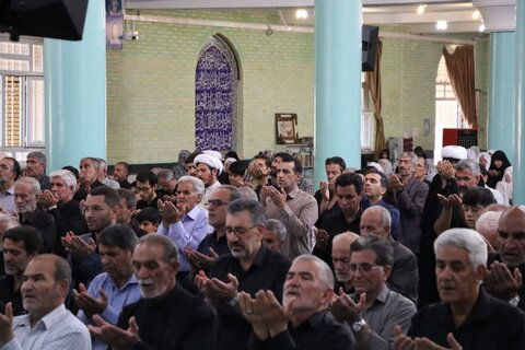 تصاویر/ اقامه نماز عبادی سیاسی جمعه تکاب