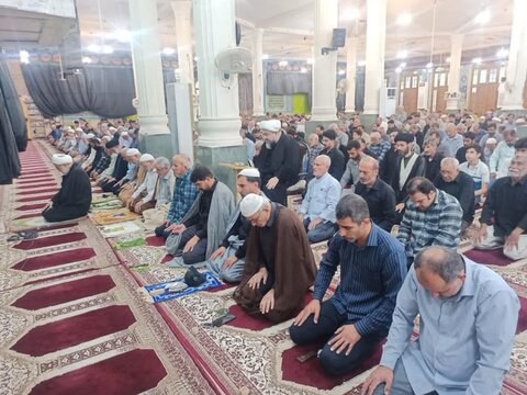 تصاویر/ آیین عبادی سیاسی نمازجمعه مرکز شهرستان دشتستان