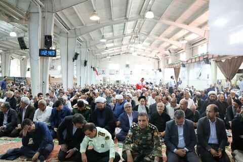 تصاویر/ اقامه نماز جمعه مرند