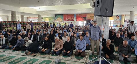 تصاویر/ اقامه نمازجمعه جیرفت