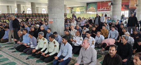 تصاویر/ اقامه نمازجمعه جیرفت