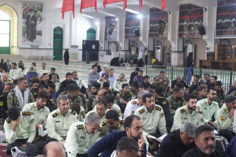 تصاویر/ مراسم گرامیداشت هفتمین روز شهادت شهید مدافع وطن "عباس بیرقی فرد" در گلزار شهدای بندرعباس