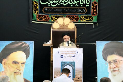 نمازجمعه بندر دیر به روایت تصویر