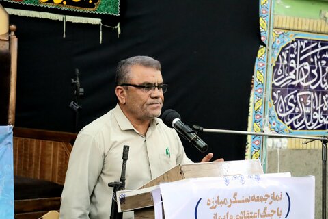 نمازجمعه بندر دیر به روایت تصویر