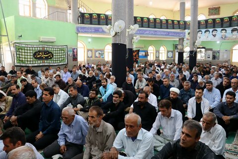 نمازجمعه بندر دیر به روایت تصویر