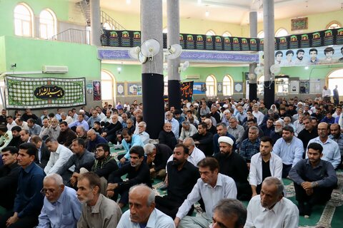 نمازجمعه بندر دیر به روایت تصویر