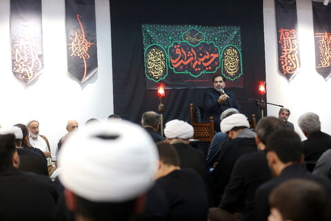 تصاویر/ شب سوم سوگواره اشراق