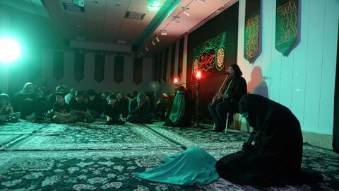 تصاویر/ شب سوم سوگواره اشراق