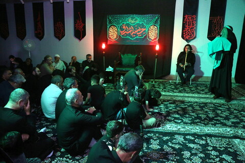 تصاویر/ شب سوم سوگواره اشراق