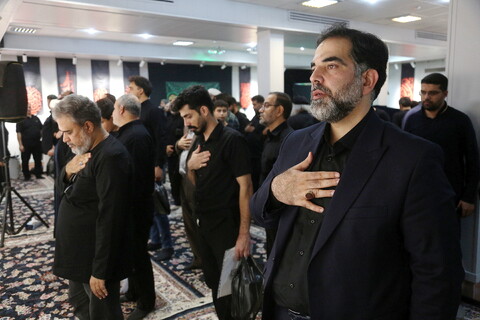 تصاویر/ شب سوم سوگواره اشراق