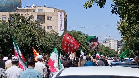 تصاویر/ راهپیمایی جمعه های خشم و نصر در مشهد