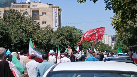 تصاویر/ راهپیمایی جمعه های خشم و نصر در مشهد