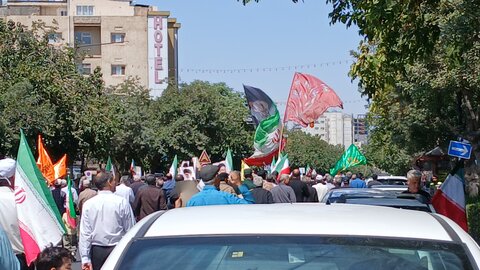 تصاویر/ راهپیمایی جمعه های خشم و نصر در مشهد