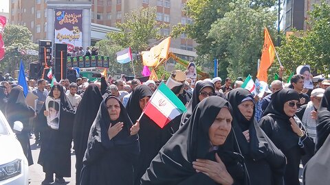 تصاویر/ راهپیمایی جمعه های خشم و نصر در مشهد