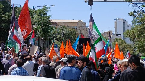 تصاویر/ راهپیمایی جمعه های خشم و نصر در مشهد