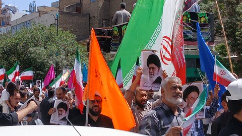 تصاویر/ راهپیمایی جمعه های خشم و نصر در مشهد