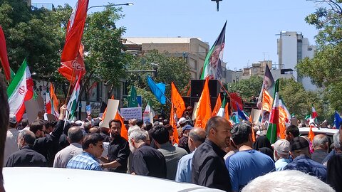 تصاویر/ راهپیمایی جمعه های خشم و نصر در مشهد