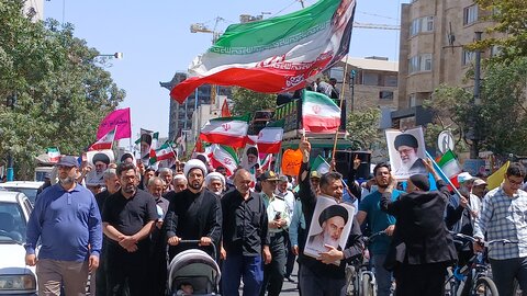 تصاویر/ راهپیمایی جمعه های خشم و نصر در مشهد