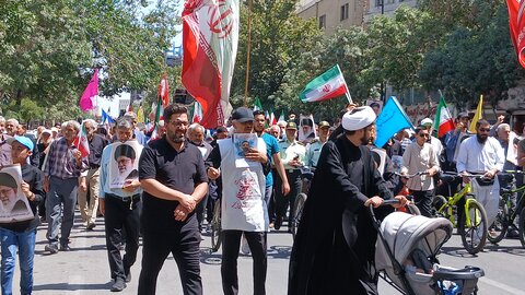 تصاویر/ راهپیمایی جمعه های خشم و نصر در مشهد