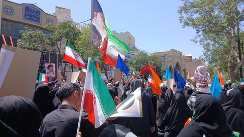 تصاویر/ راهپیمایی جمعه های خشم و نصر در مشهد