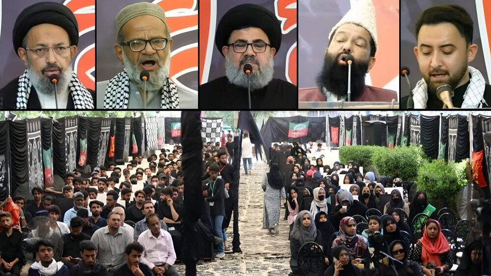 Maadhimisho ya Siku ya Husein (as) yafanyika na kufana katika Chuo Kikuu cha Karachi Maadhimisho ya Siku ya Husein (as) yafanyika na kufana katika Chuo Kikuu cha Karachi
