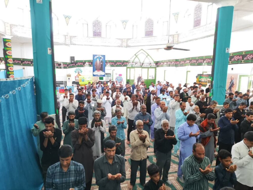 تصاویر/ اقامه نمازجمعه ریگان