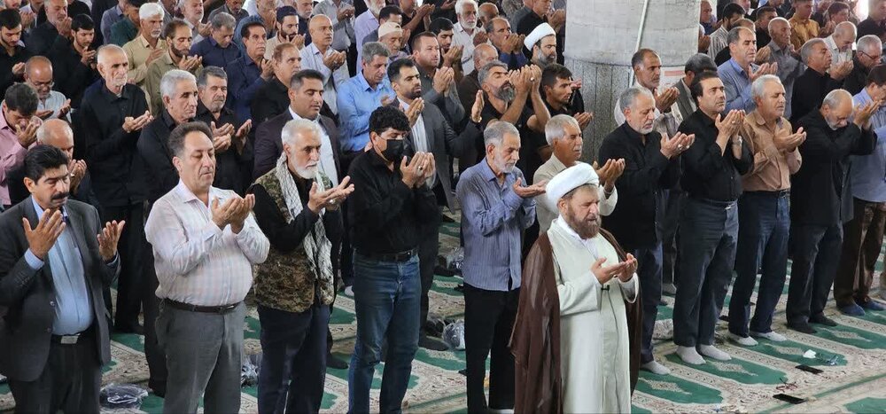 تصاویر/ اقامه نمازجمعه جیرفت