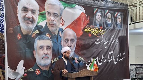 تصاویر / مراسم گرامیداشت شهدای اقتدار ملی در شهرستان تاکستان