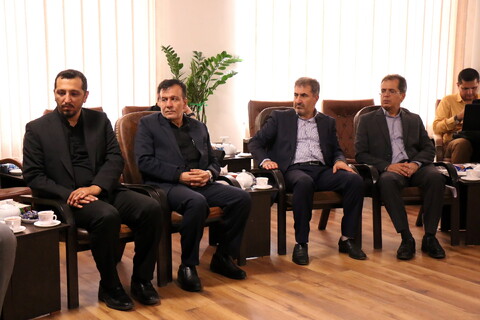 تصاویر/ دیدار رئیس سازمان بهزیستی کشور با آیت الله اعرافی