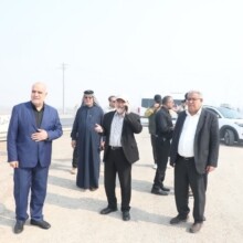 تصاویر/بازدید استاندار خوزستان از طرح های اربعین حسینی در مرز چذابه