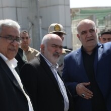 تصاویر/بازدید استاندار خوزستان از طرح های اربعین حسینی در مرز چذابه